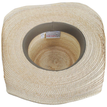 SunBody Hats | Aussie Teardrop Guatemalan Palm Leaf Straw Hat | 128209 | under | NATURAL