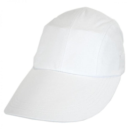 Village Hat Shop | VHS Long Bill Adjustable Baseball Cap | 222440 | lead | WHITE