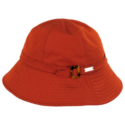Betmar | Frederique Cloche Rain Hat | 106032 | profile | GINGER SNAP