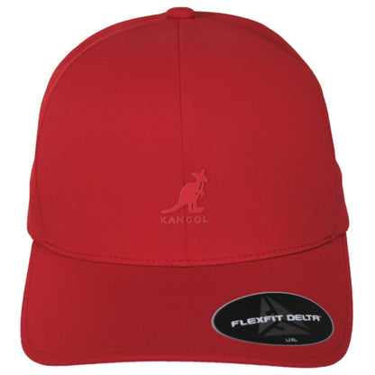 Kangol | Flexfit Delta Tech Fitted Baseball Cap | 201189 | front | RED