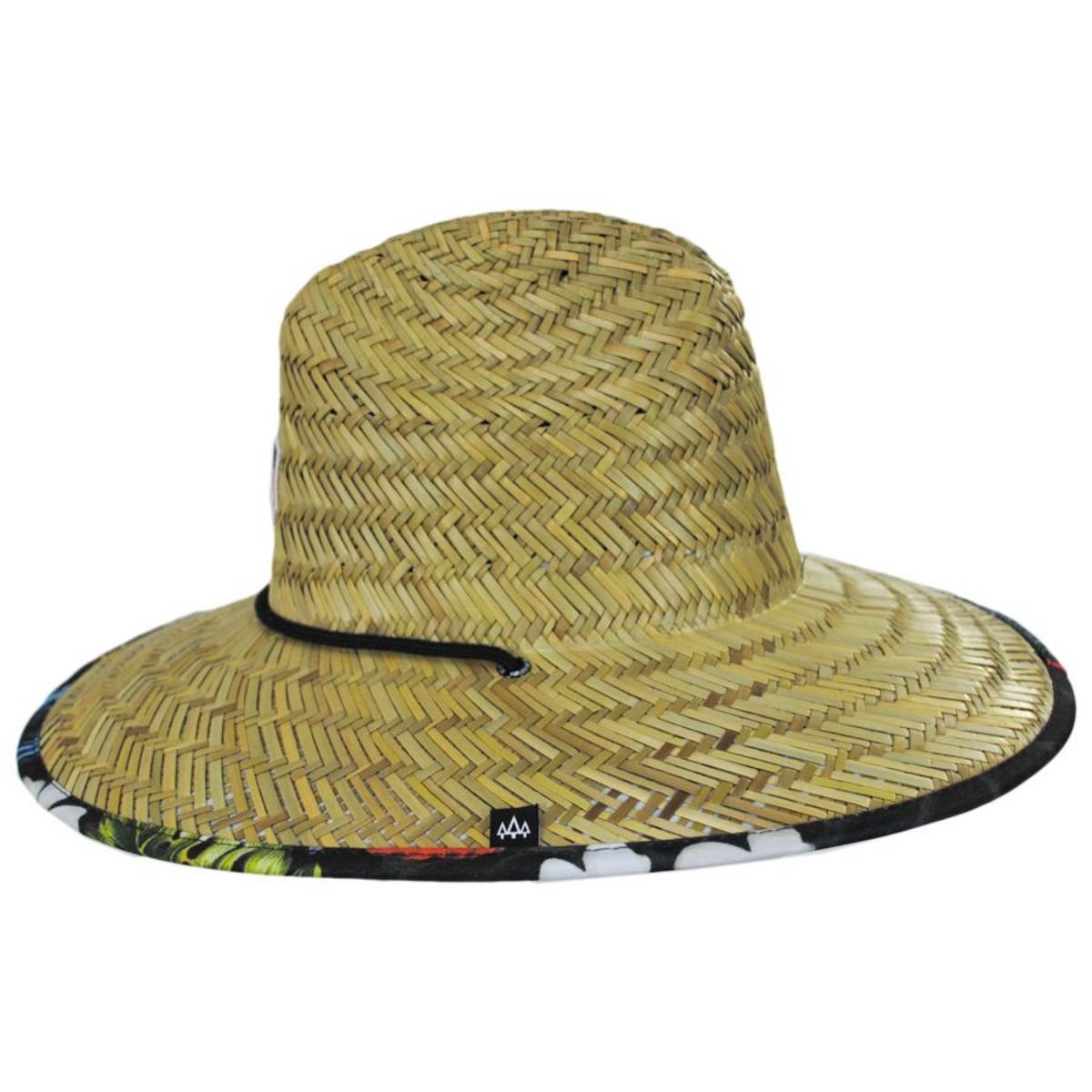 Hemlock Hat Co. | Youth Koa Straw Lifeguard Hat | 505908 | profile | TAN