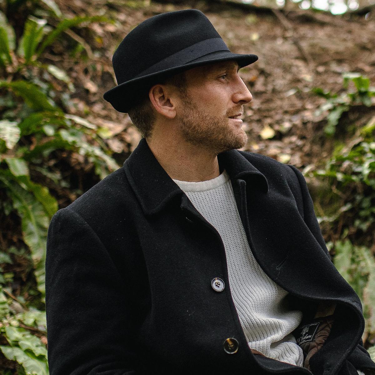 Detroit Wool Felt Trilby Fedora Hat – Village Hat Shop
