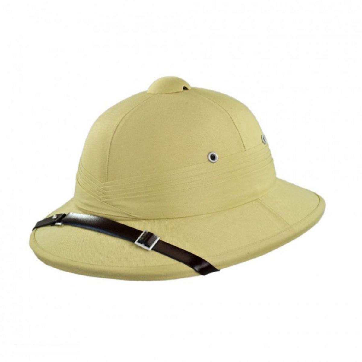 Village Hat Shop | Indian Pith Helmet | 155805 | lead | KHAKI