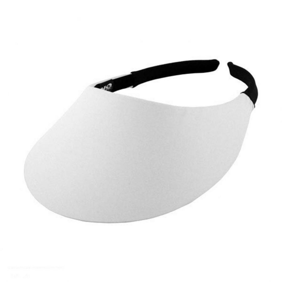 No Headache | Midsize Visor | 195902 | lead | WHITE