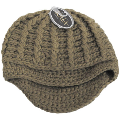 Letizia Chunky Knit Radar Cap
