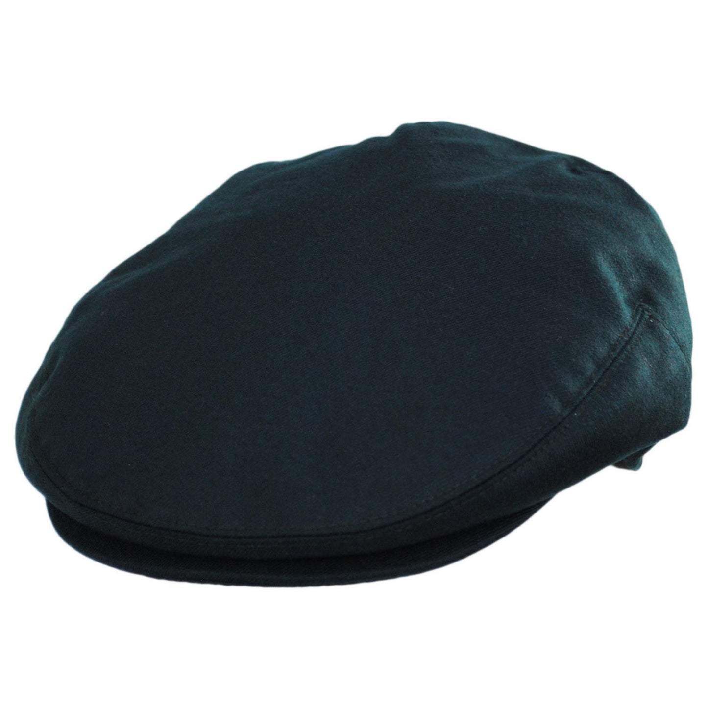 Baskerville Hat Company | Kensington Wool Twill Ivy Cap | 167666 | lead | HUNTER GREEN