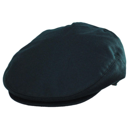 Baskerville Hat Company | Kensington Wool Twill Ivy Cap | 167666 | lead | HUNTER GREEN