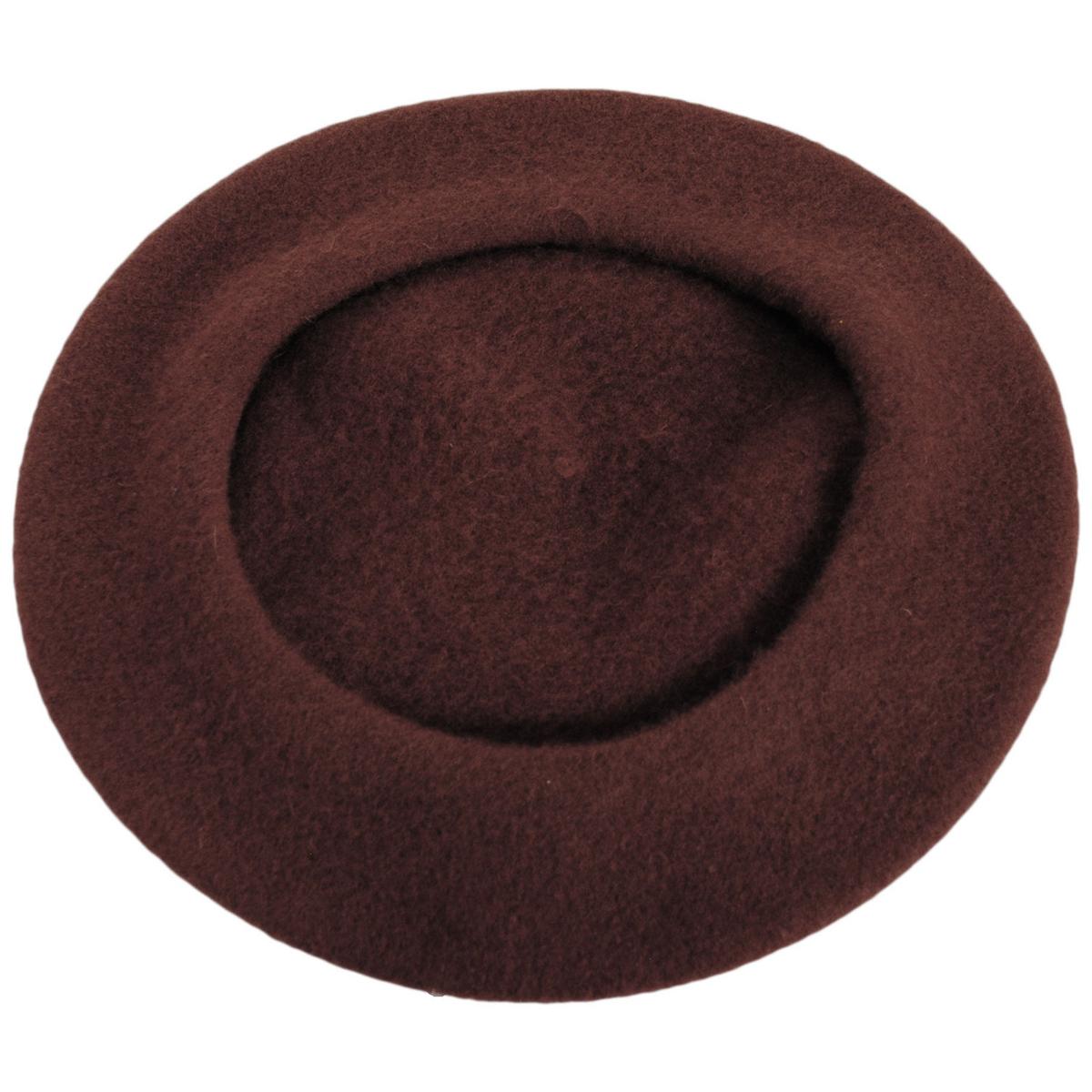 Parkhurst | Classic Wool Beret | 151124 | under | COFFEE BEAN