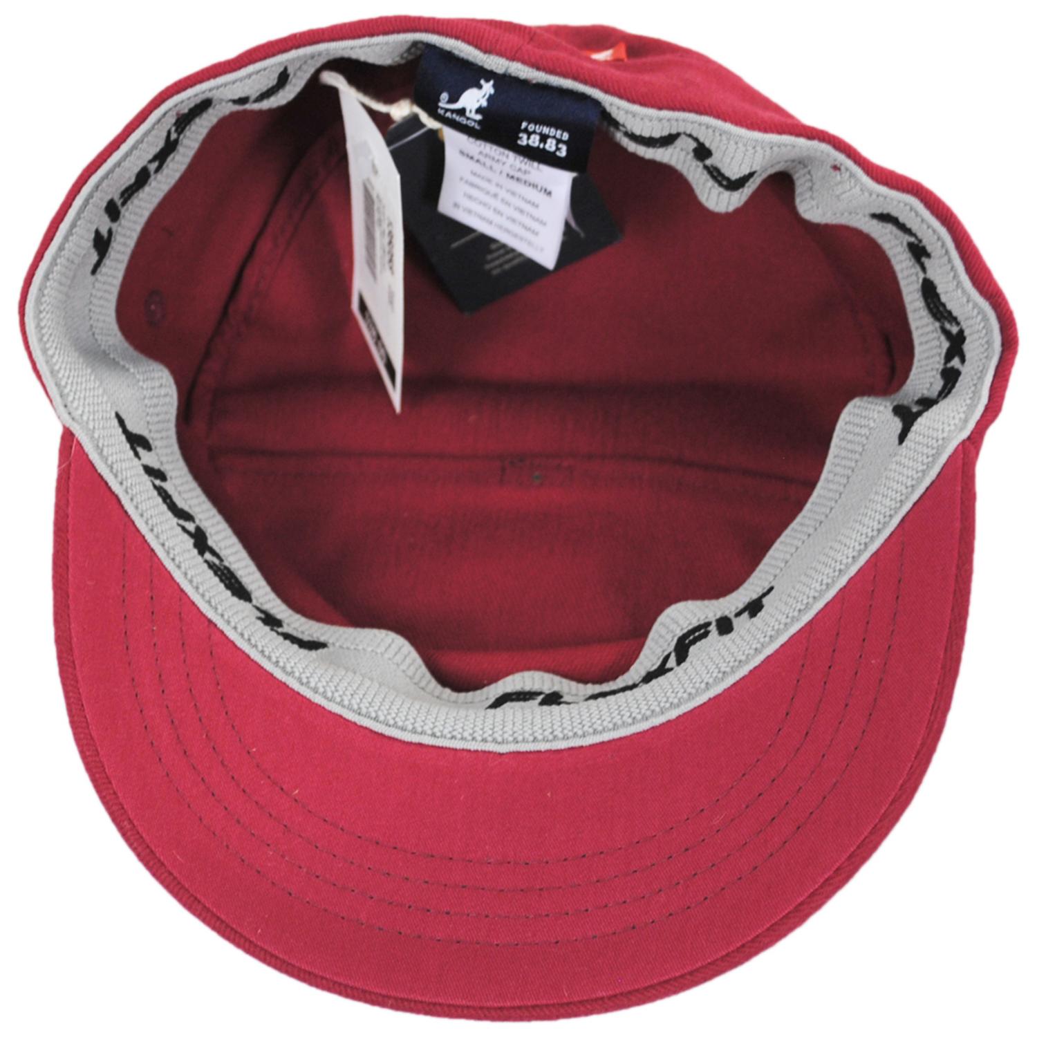 Kangol | Flexfit Cotton Twill Army Cap | 201110 | under | CARDINAL