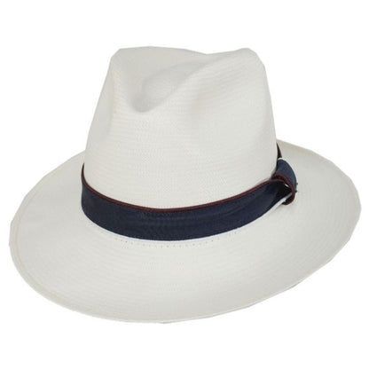 Bailey 1922 | Relik Shantung Straw Fedora Hat | 127770 | lead | NATURAL