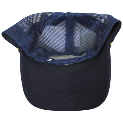 Kangol | Kangolf Cotton Mesh Trucker Snapback Baseball Cap | 201144 | under | NAVY
