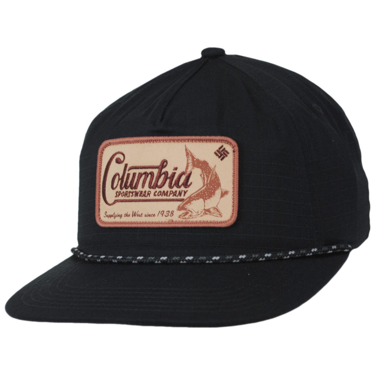 Columbia Sportswear | Ratchet Strap Snapback Baseball Cap | 400099 | lead | BLACK