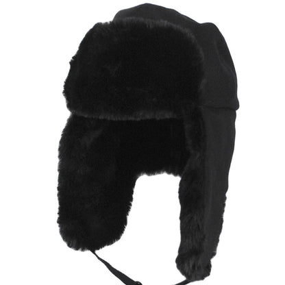 Kangol | Wool Ushanka Trapper Hat | 106828 | lead | BLACK