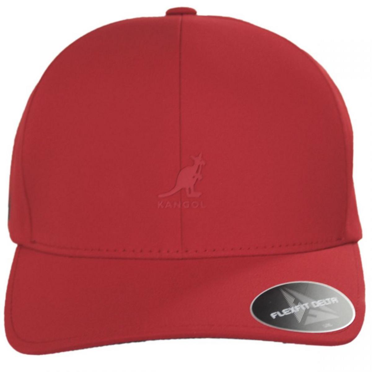 Kangol | Flexfit Delta Tech Fitted Baseball Cap | 201189 | front | RED