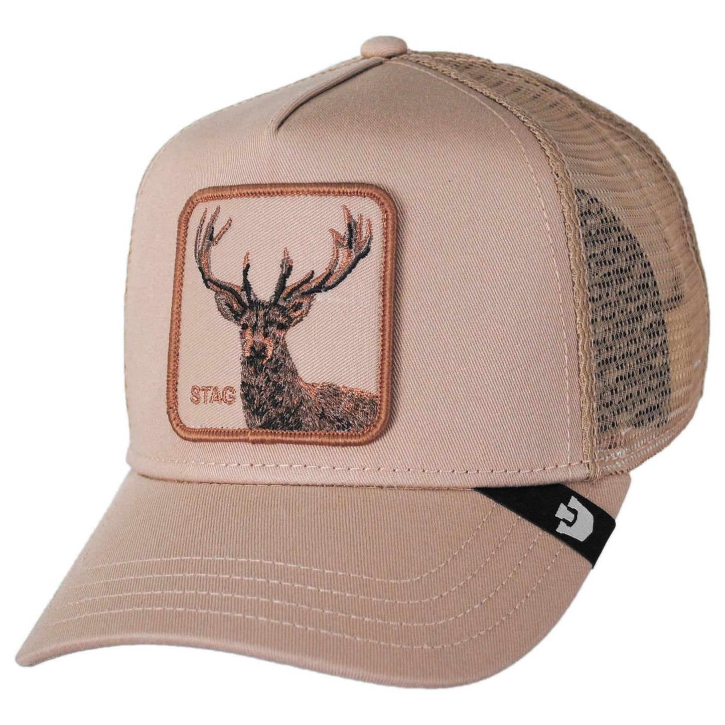 Goorin Bros | Mirage Stag Mesh Trucker Snapback Baseball Cap | 200833 | lead | BLUR