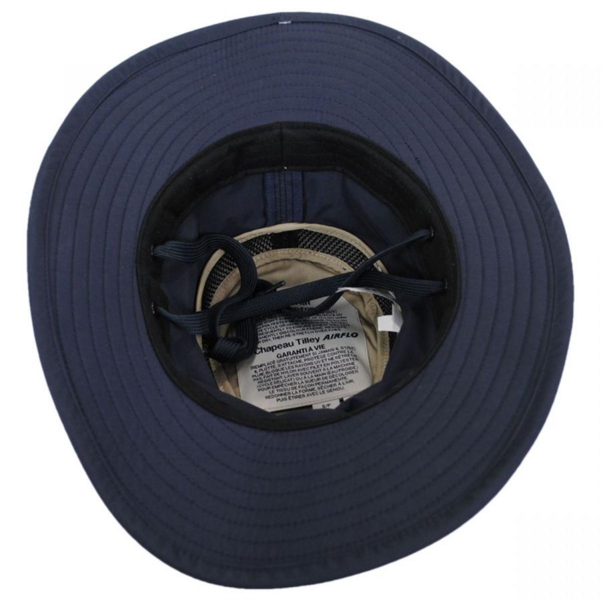 Tilley Endurables | LTM6 Airflo Hat - Navy Blue  | 400811 | under | MIDNIGHT NAVY