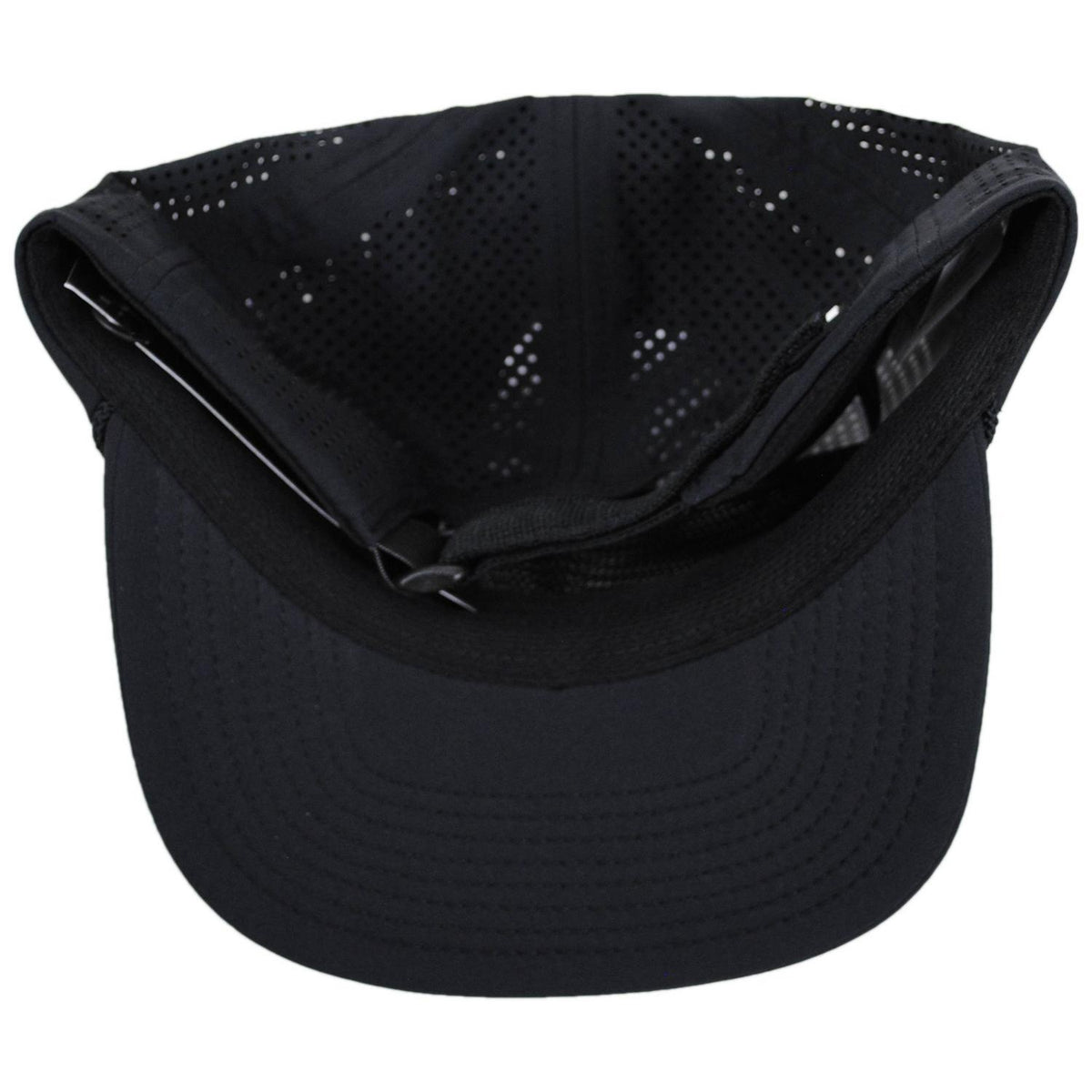BRIXTON HATS | Alpha Journey Performance Strapback Baseball Cap | 201734 | under | BLACK