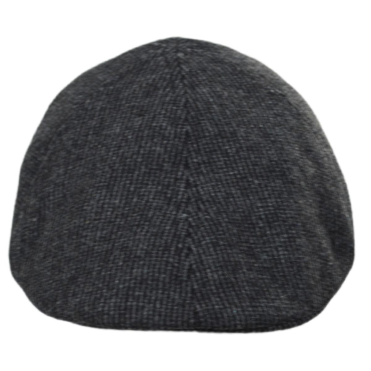 Jaxon Hats | Wholesale Atchison Wool Blend Duckbill Cap B2B Pre-Pack | B2B167745 | front | CHARCOAL