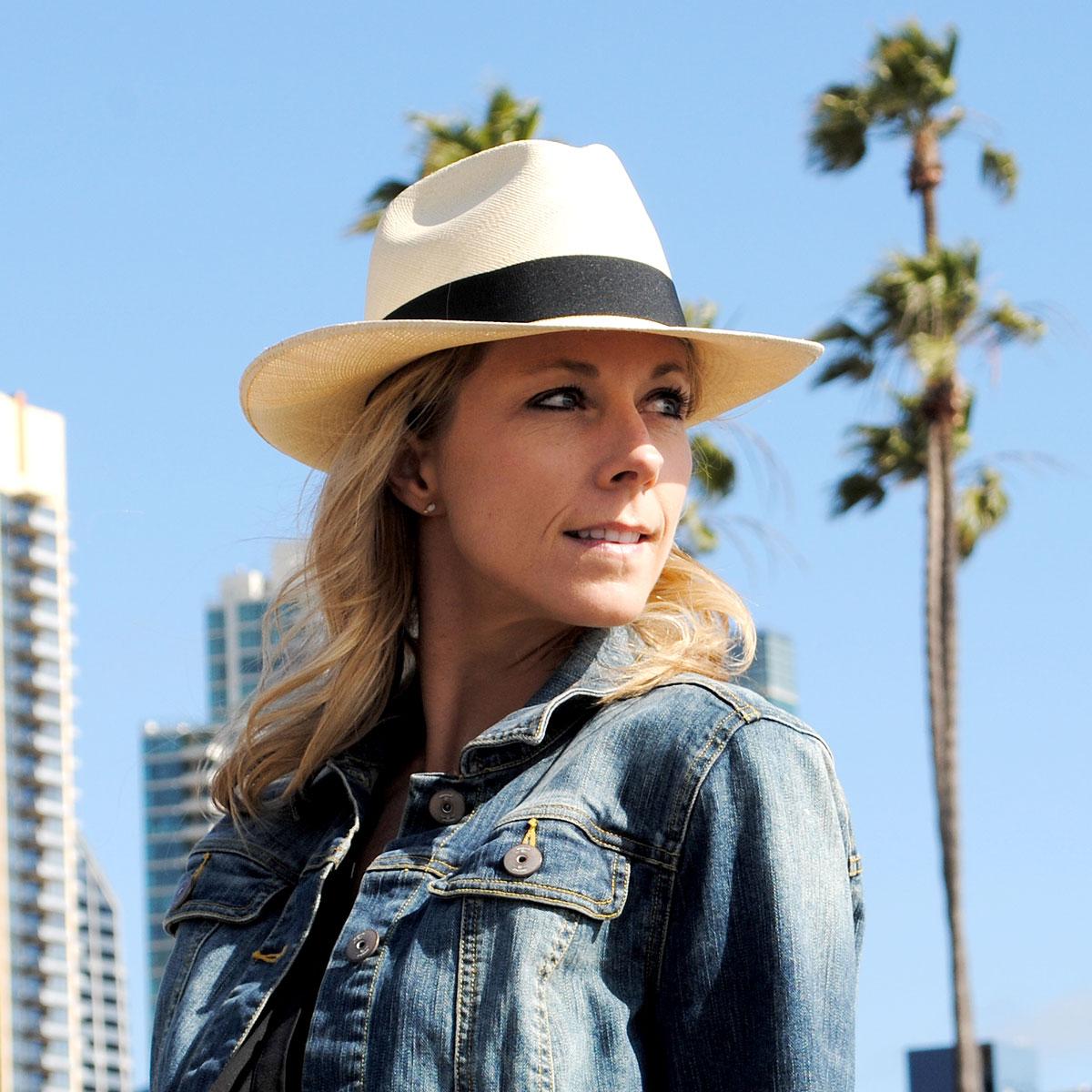 Jaxon Hats | Brisa Grade 4 Panama Straw Fedora Hat | 127107 | lsfone | NATURAL