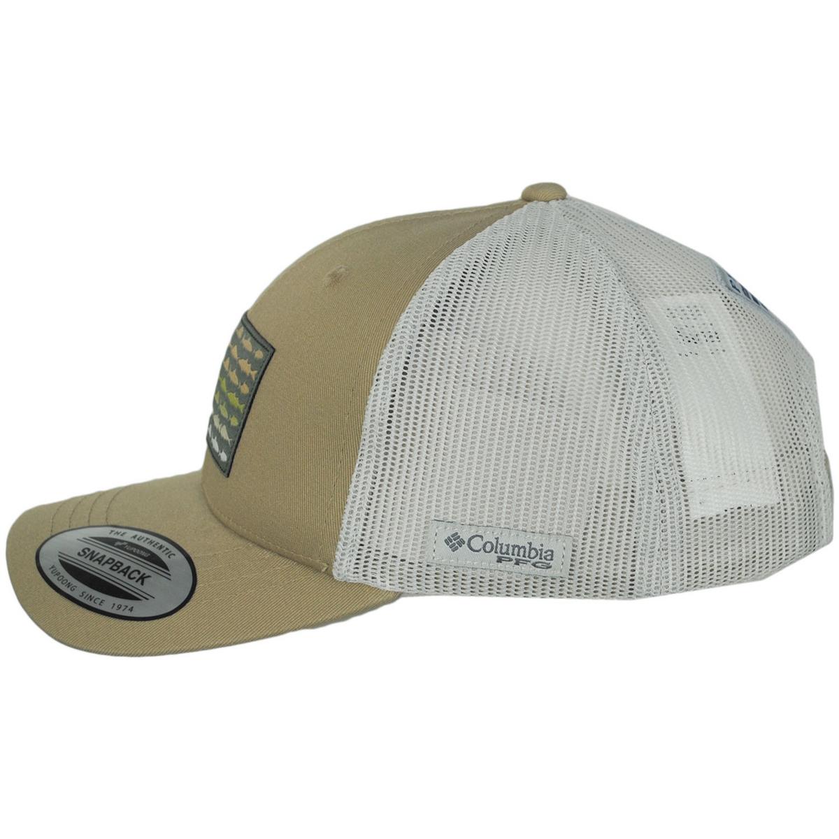 Columbia Sportswear | Kid's PFG Fish Flag Snapback Baseball Cap | 509610 | profile | BEACH