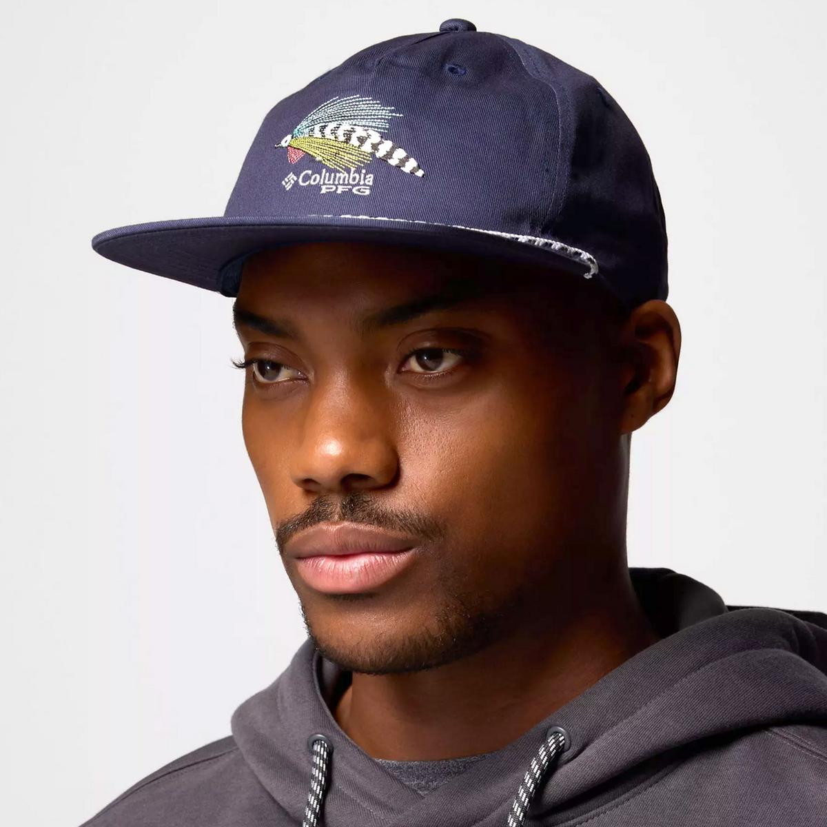 Columbia Sportswear | PFG Back Tack Snapback Baseball Cap | 400090 | lsmone | NOCTURNAL