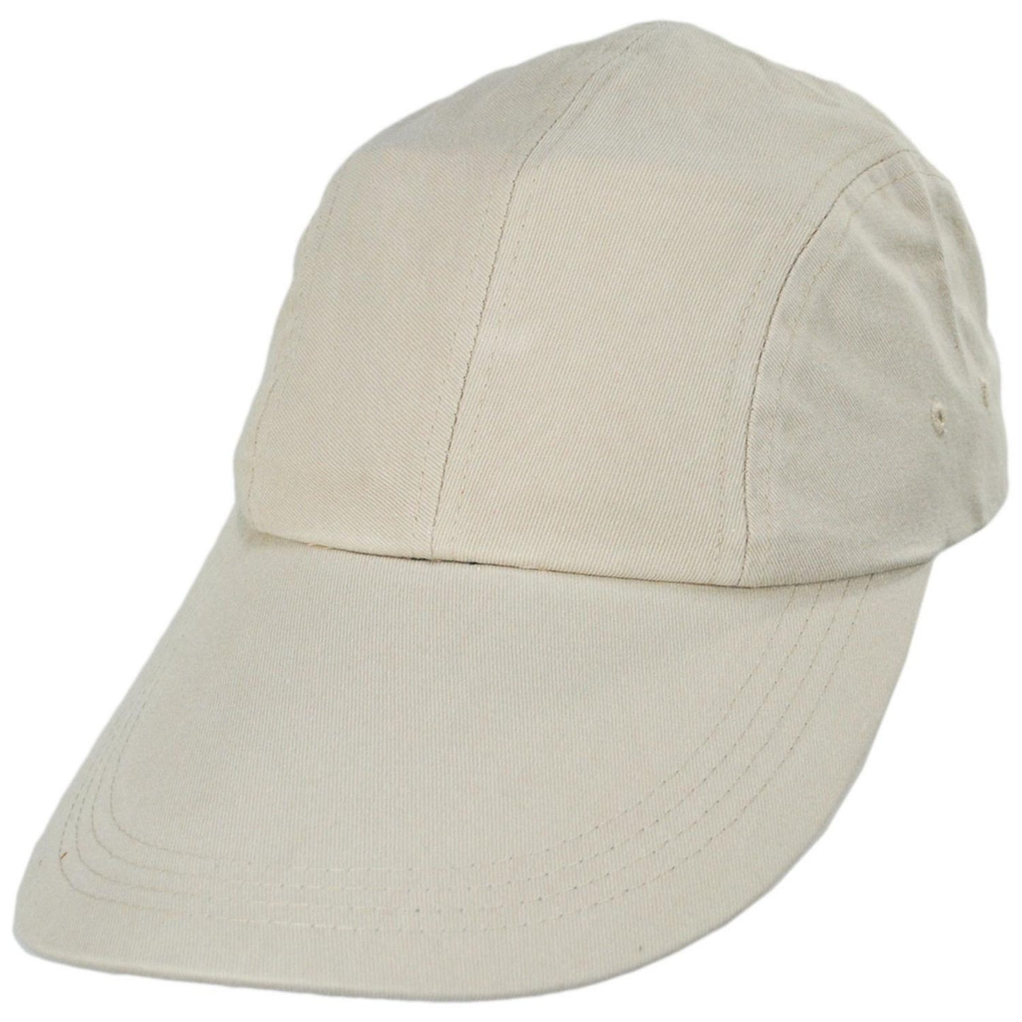 Village Hat Shop | VHS Long Bill Adjustable Baseball Cap | 222440 | lead | STONE