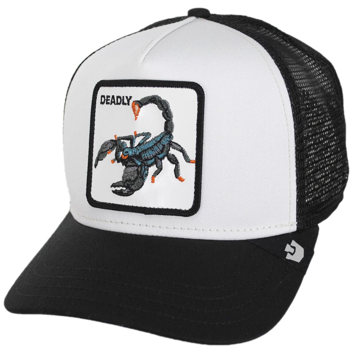 Deadliest Scorpion Mesh Trucker Snapback Baseball Cap – Village