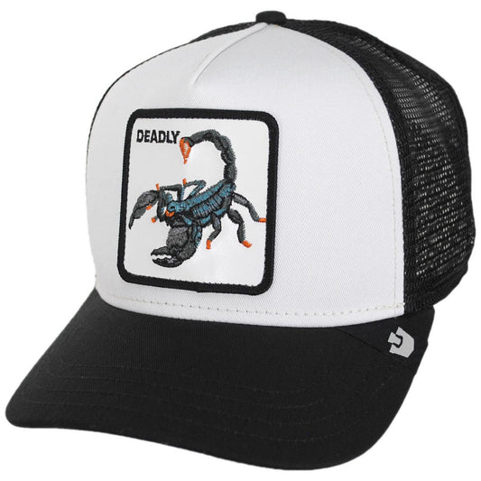 Goorin Bros | Deadliest Scorpion Mesh Trucker Snapback Baseball Cap | 200657 | lead | DUST/VOID