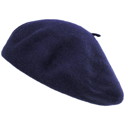 Village Hat Shop | Wool Fashion Beret | 152500 | lead | NAVY BLUE