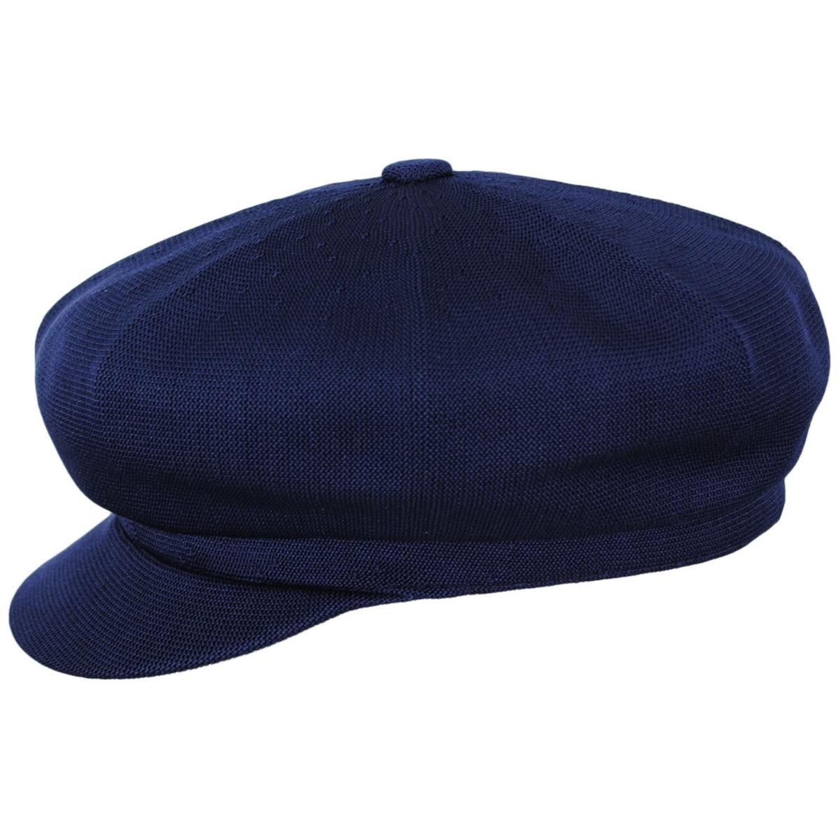 Kangol | Tropic Spitfire Newsboy Cap | 160802 | profile | NAVY
