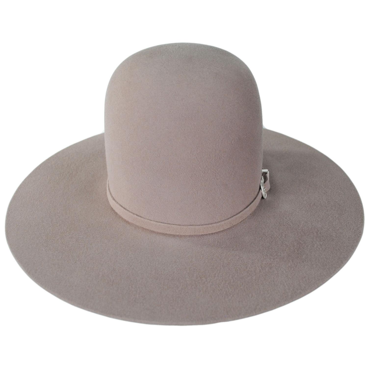 Bailey Western | Lightning Open Wool and Angora Felt Cowboy Hat | 130021 | front | SILVERBELLY