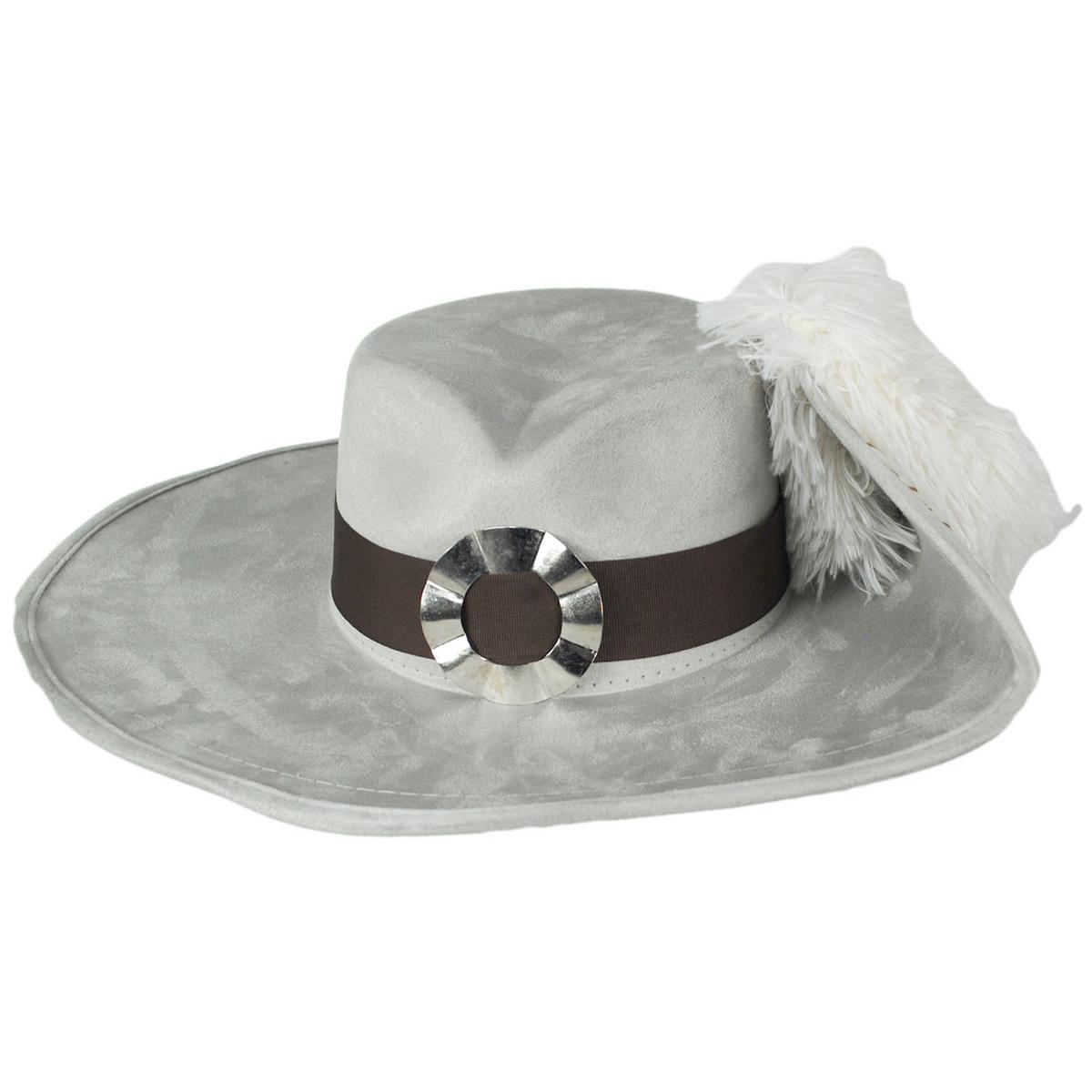 Disney | Pirates of the Caribbean Will Turner Swashbuckler Pirate Hat | 190524 | front | GREY