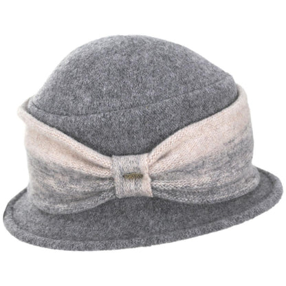 Scala | Mysaria Boiled Wool Cloche Hat | 106421 | profile | GREY