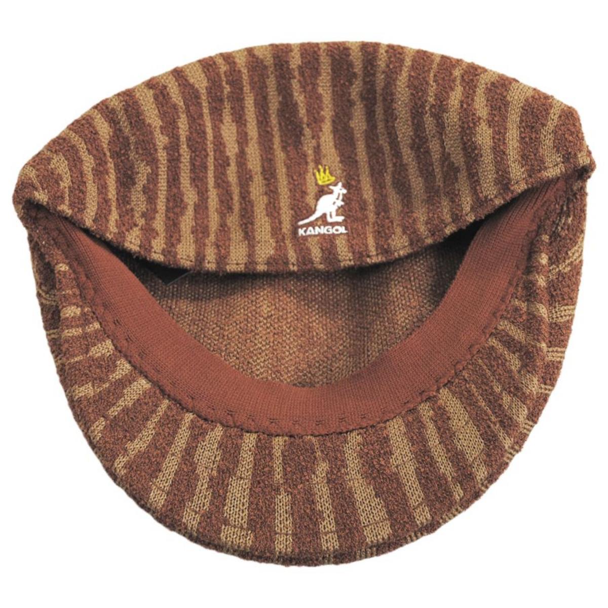 Kangol | Street King 504 Ivy Cap | 161010 | under | MAHOGANY/TAN