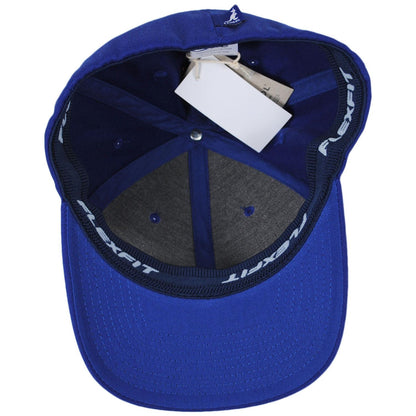 Kangol | Logo Wool Flexfit Fitted Baseball Cap | 201104 | under | ROYAL BLUE
