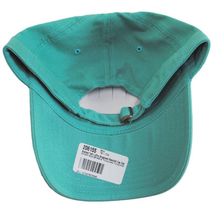 Otto | LoPro Washed Cotton Twill Strapback Baseball Cap Dad Hat | 201407 | under | TURQUOISE