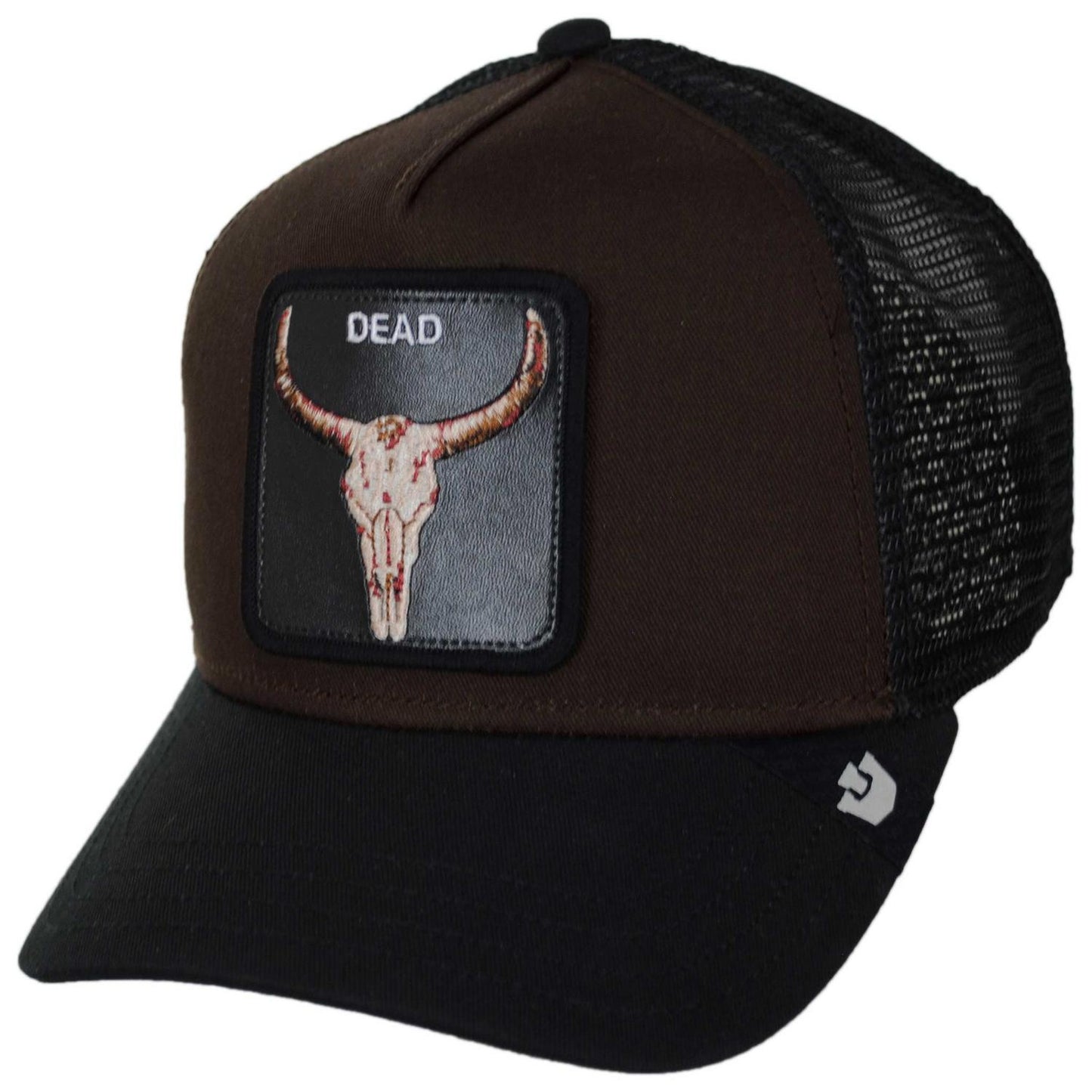 Goorin Bros | Dead Skull Mesh Trucker Snapback Baseball Cap | 200811 | lead | GROUND/VOID