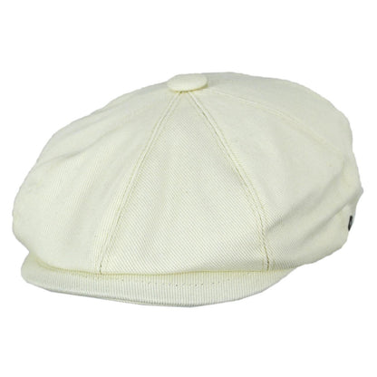 Jaxon Hats | Cotton Newsboy Cap | 167770 | lead | BEIGE