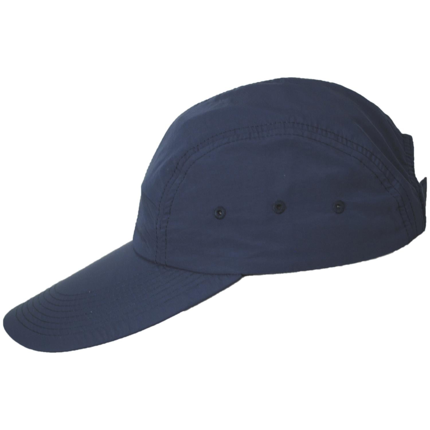Torrey Hats | Torrey UPF 50+ Long Bill Adjustable Baseball Cap | 499904 | profile | NAVY BLUE