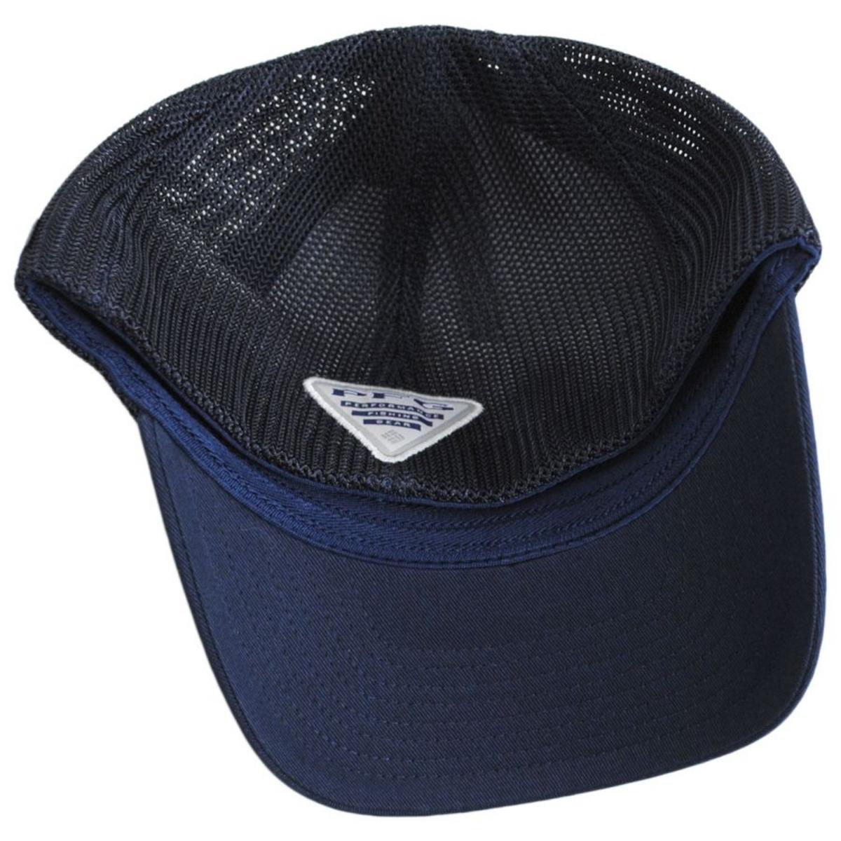 Columbia Sportswear | PFG Statetriot Mesh Flexfit Fitted Baseball Cap | 400162 | under | COLLEGIATE NAVY