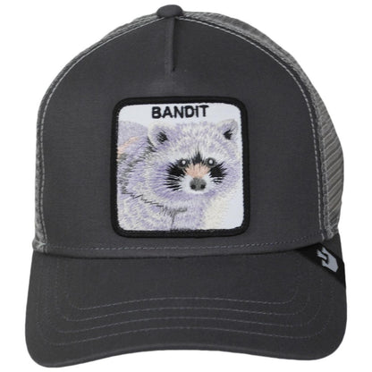 Goorin Bros | Bandit Mesh Trucker Snapback Baseball Cap | 200449 | front | GRAY