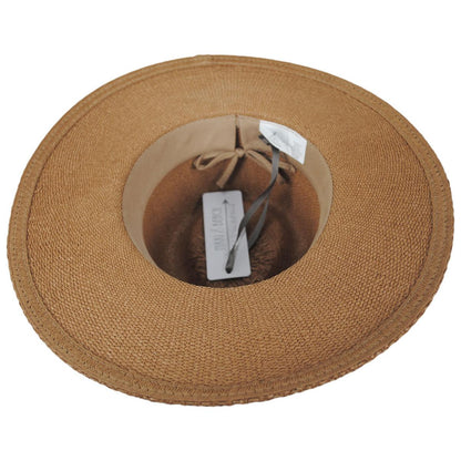 NIKKI BEACH | Chloe Toyo Straw Fedora Hat | 102662 | under | TOAST