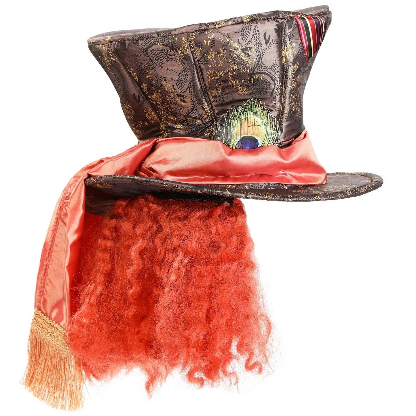Disney | Alice in Wonderland Mad Hatter Top Hat with Hair | 190236 | profile | MULTI