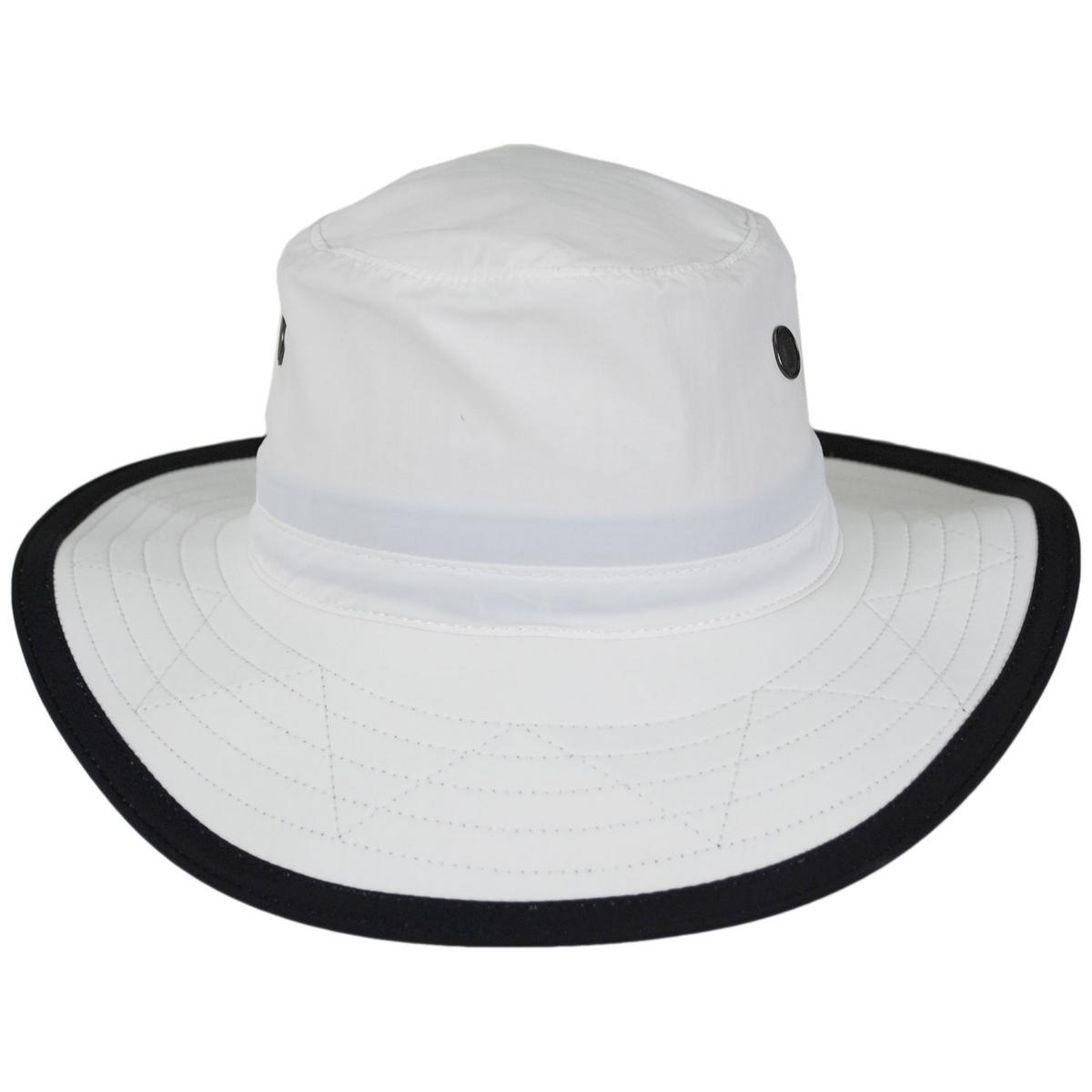 Dorfman Pacific | Jetty Supplex Booney Hat | 400230 | front | WHITE