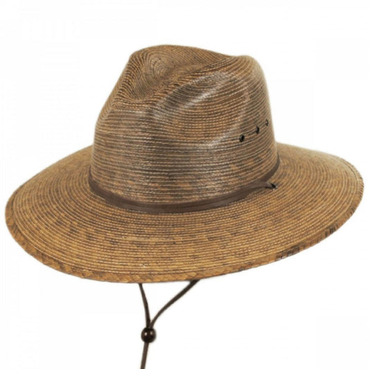 Stetson | Rustic Palm Leaf Straw Hat | 126921 | lead | SAND