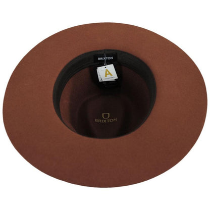 BRIXTON HATS | Cohen Wool Felt Cowboy Hat - FW22 | 135650FW22 | under | CARAMEL