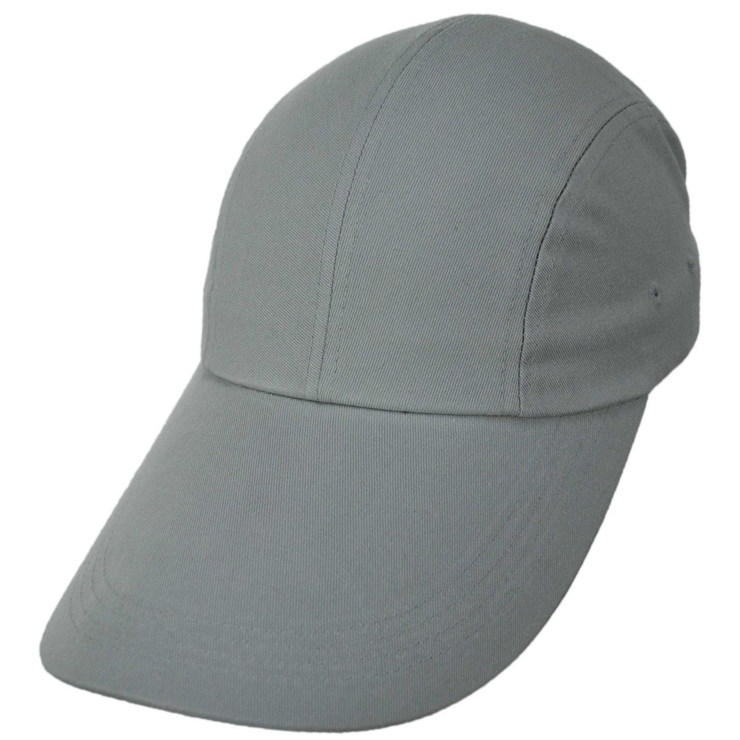 Village Hat Shop | VHS Long Bill Adjustable Baseball Cap | 222440 | lead | GREY