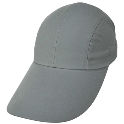 Village Hat Shop | VHS Long Bill Adjustable Baseball Cap | 222440 | lead | GREY