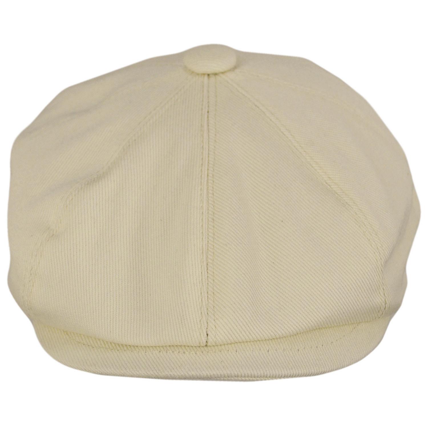 Jaxon Hats | Kid's Cotton Newsboy Cap | 512103 | front | BEIGE