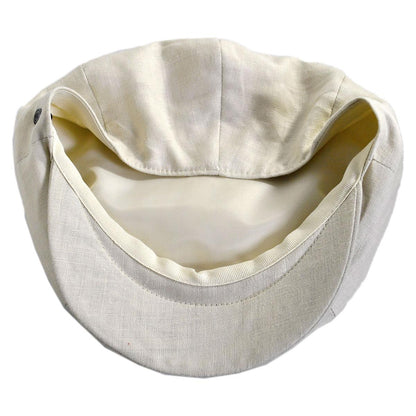 Wholesale Linen and Cotton Newsboy Cap B2B Pre-Pack